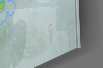 Child and War Glass Art