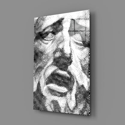 Melting Mind Glass Wall Art
