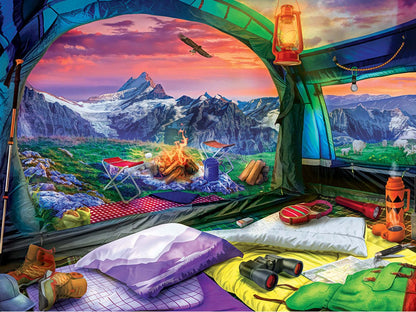 Campside Hiker's Dream 300 Piece EZ Grip Jigsaw Puzzle | Masterpieces