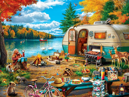 Campside The Wild Woods 300 Piece EZ Grip Jigsaw Puzzle | Masterpieces