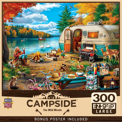 Campside The Wild Woods 300 Piece EZ Grip Jigsaw Puzzle | Masterpieces