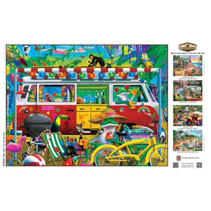Campside - Van Life 300 Piece EZ Grip Jigsaw Puzzle by Masterpieces Puzzles