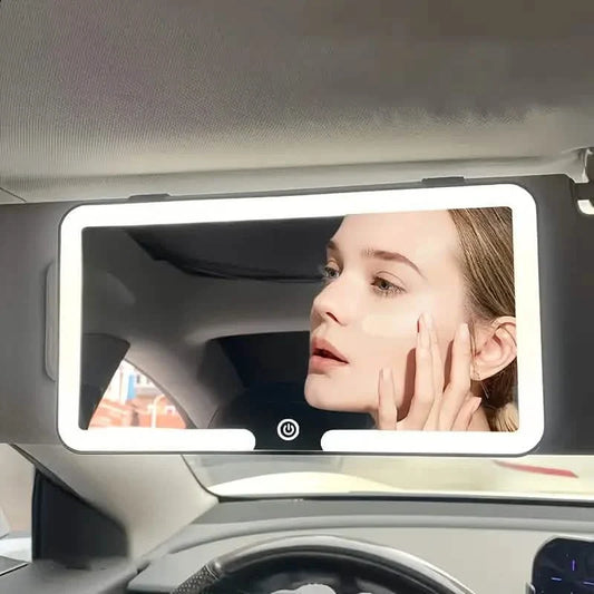 Car Mirror Vanity with LED Lights
