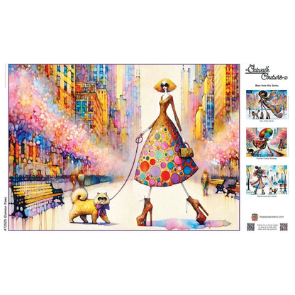 Catwalk Couture - Glamour Paws 1000 Piece Jigsaw Puzzle by Masterpieces Puzzles