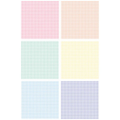 Pastel Gingham 6x6 Paper Pack Everett Rd. by Cathe Holden