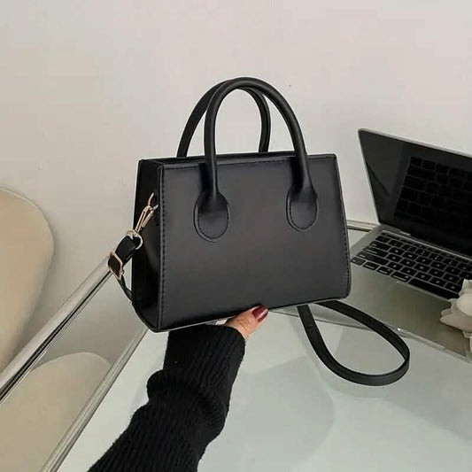 Chic Black Mini Tote Bag Otarealm