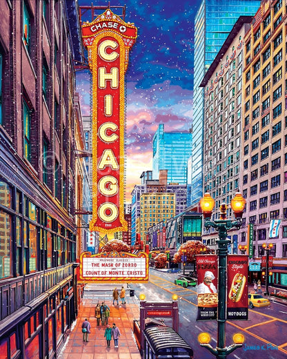 Chicago Downtown 500 Piece Puzzle by Boardwalk