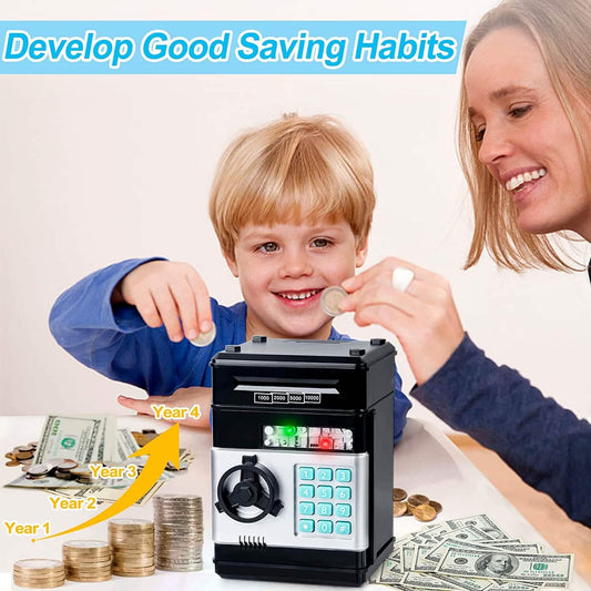 Children's Cartoon Password Box Piggy Bank Otarealm