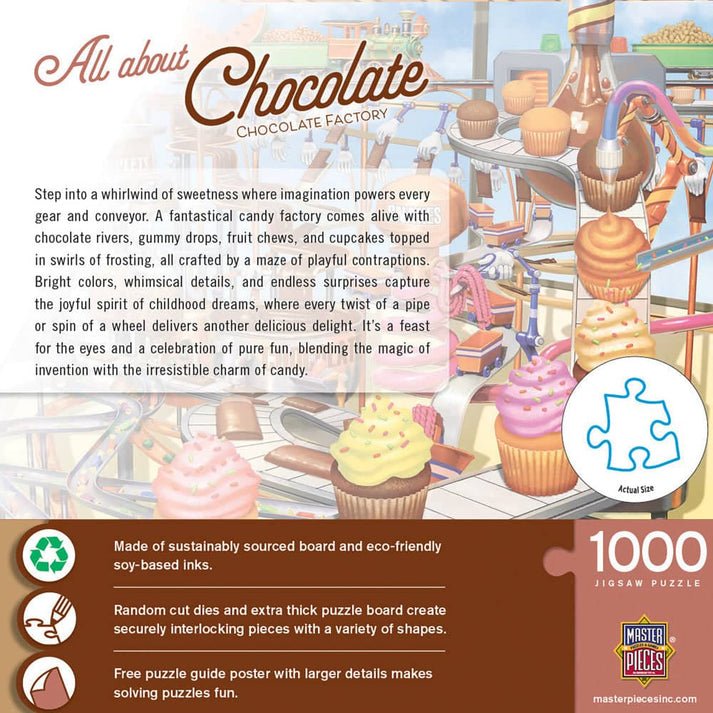 Chocolate Factory 1000 Piece Jigsaw Puzzle | Masterpieces