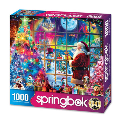 Christmas Magic 1000 Piece Jigsaw Puzzle by Springbok Puzzles - Whimsical Holiday Puzzle
