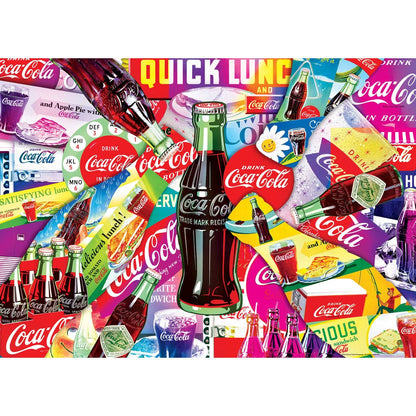 Coca-Cola - Bottled Happiness 1000 Piece Jigsaw Puzzle | Masterpieces Puzzles