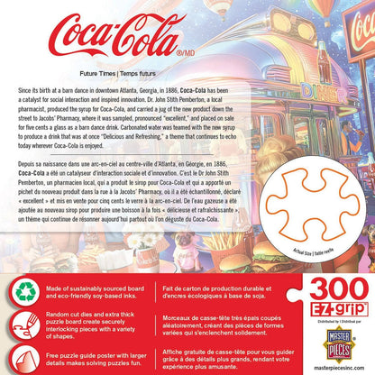Coca-Cola - Future Times 300 Piece EZ Grip Jigsaw Puzzle | Masterpieces Puzzles