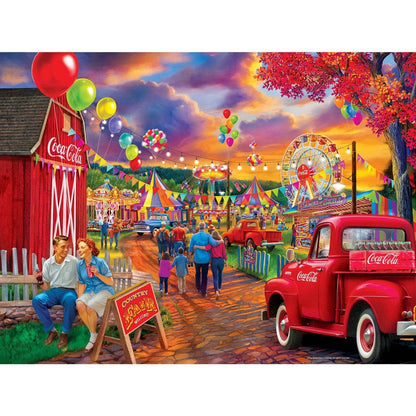 Coca-Cola State Fair 300 Piece Jigsaw Puzzle | Masterpieces Puzzles