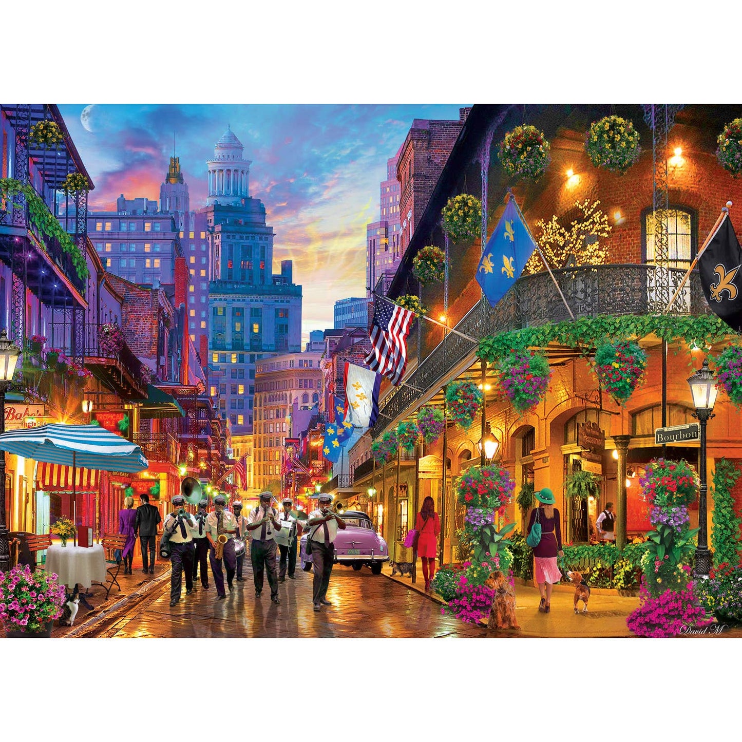 Colorscapes - New Orleans Style 1000 Piece Puzzle by Masterpieces Puzzles