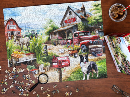 Country Side Market 1000 Piece Jigsaw Puzzle | Springbok Puzzles