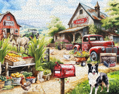Country Side Market 1000 Piece Jigsaw Puzzle | Springbok Puzzles