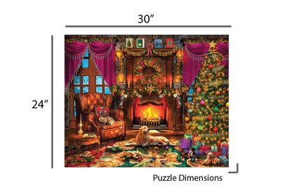Cozy Christmas 1000 Piece Jigsaw Puzzle by Springbok Puzzles