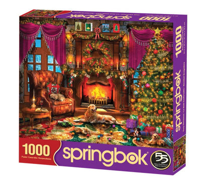 Cozy Christmas 1000 Piece Jigsaw Puzzle by Springbok Puzzles