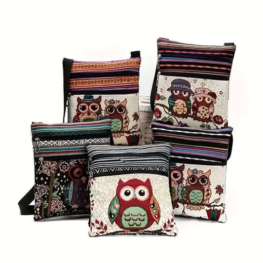 Creative Style Cute Owl Crossbody Bag Otarealm