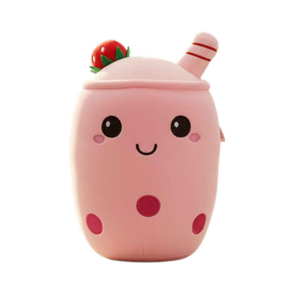 Boba Stuffed Animal, Bubble Tea Toy, Kawaii Novelty Figure, Cute Room Decor Desk Accessory For Kids