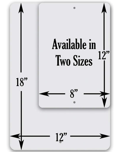 Cute Chicks Live Here - Metal Sign
