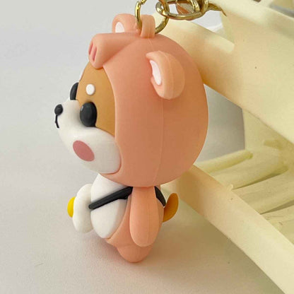 Shiba Inu Pig Key Ring for Dog Lovers and Cute Gift Ideas