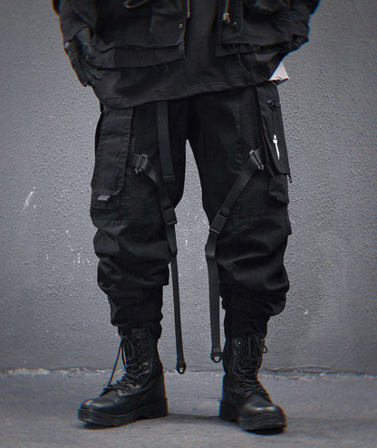 HiP46 Black NX Cargo Pants Otarealm