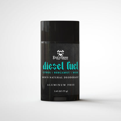 Diesel Fuel Natural Deodorant for Men - Citrus & Bergamot