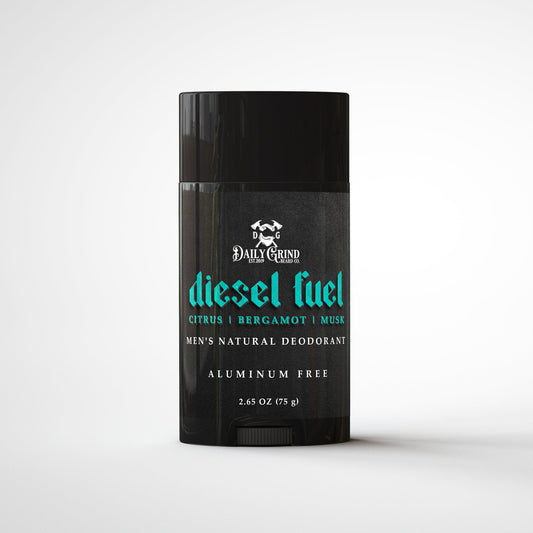 Diesel Fuel Natural Deodorant for Men - Citrus & Bergamot