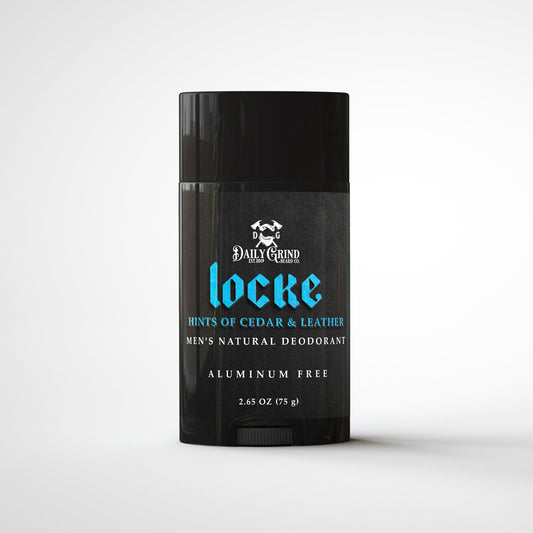 Locke Natural Deodorant for Men - Cedar & Leather