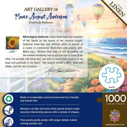 Daybreak Balloons 1000 Piece Jigsaw Puzzle | Masterpieces