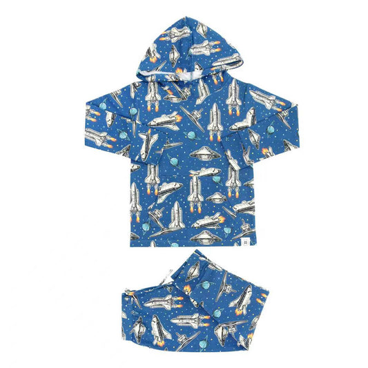 Deep In Orbit Hooded Jogger Set Otarealm