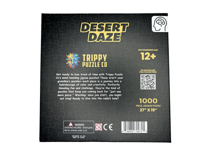 Desert Daze 1000 Piece Jigsaw Puzzle | Trippy Puzzle Co