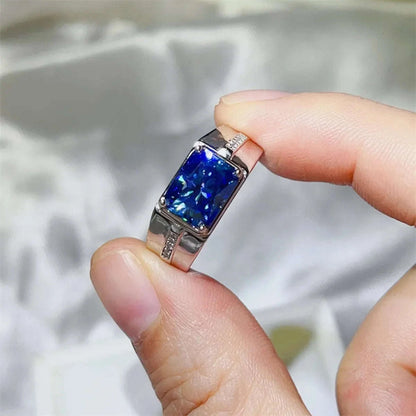 2 Carat Moissanite 925 Sterling Silver Ring Otarealm