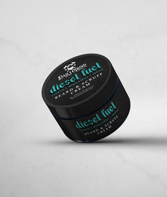 Diesel Fuel Beard & Scruff Cream for Men - Citrus, Bergamot, Musk