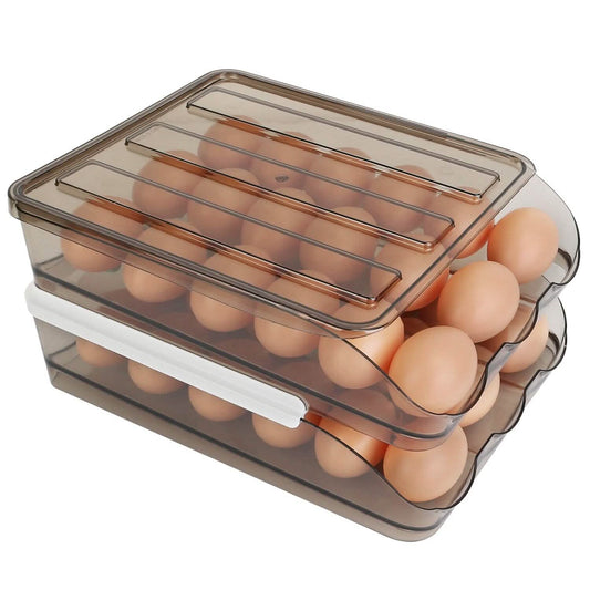 Double Layer Egg Storage for Refrigerator Otarealm