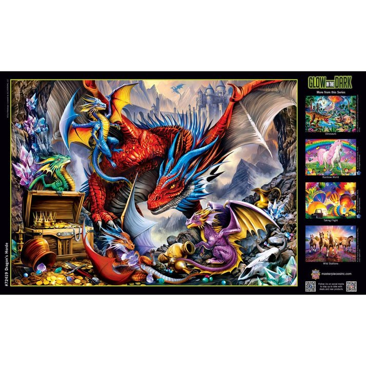 Dragons Hoard 1000 Piece Jigsaw Puzzle | Masterpieces