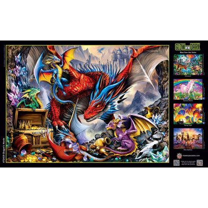 Dragons Hoard 1000 Piece Jigsaw Puzzle | Masterpieces