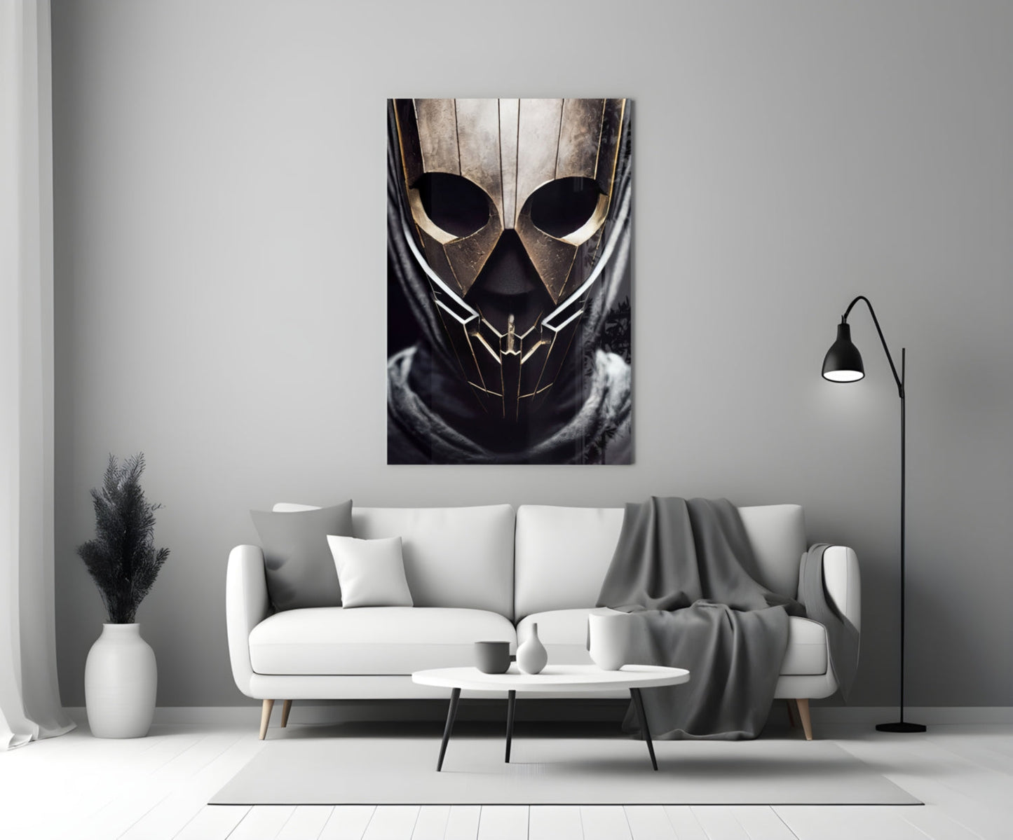 Peace Fighter Glass Art  || Designer Collection