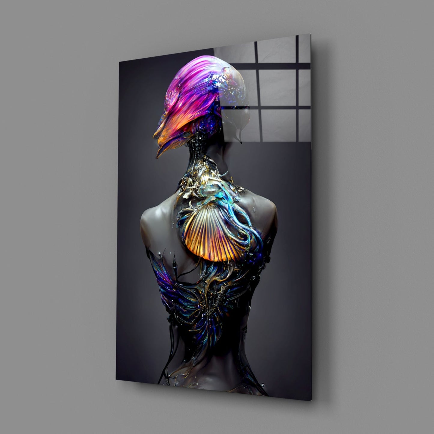 Mutation Glass Art  || Designer Collection