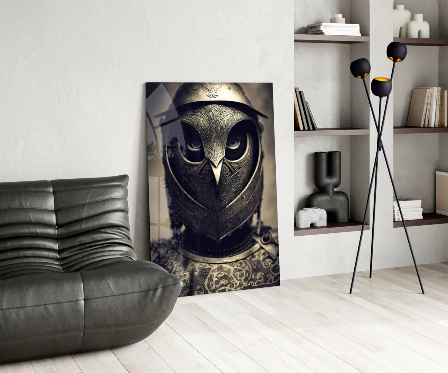 The Beak Glass Wall Art || Designer Collection
