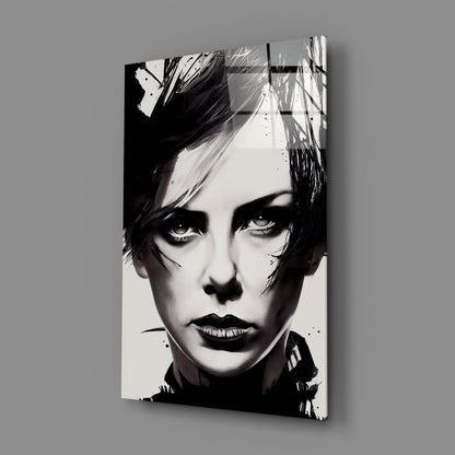 The Bellicose Glass Wall Art || Designer Collection