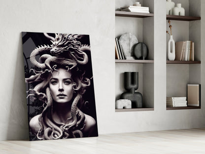 Medusa Glass Art  || Designer Collection
