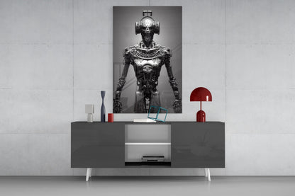 Humachine" Glass Art  || Designer Collection