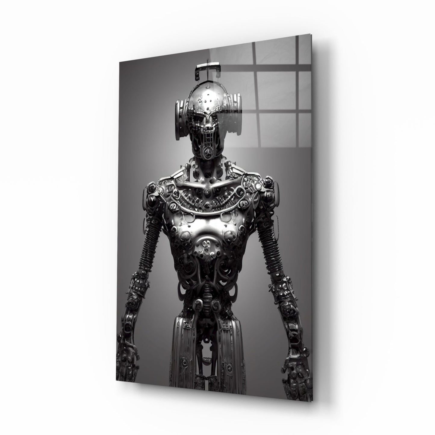 Humachine" Glass Art  || Designer Collection