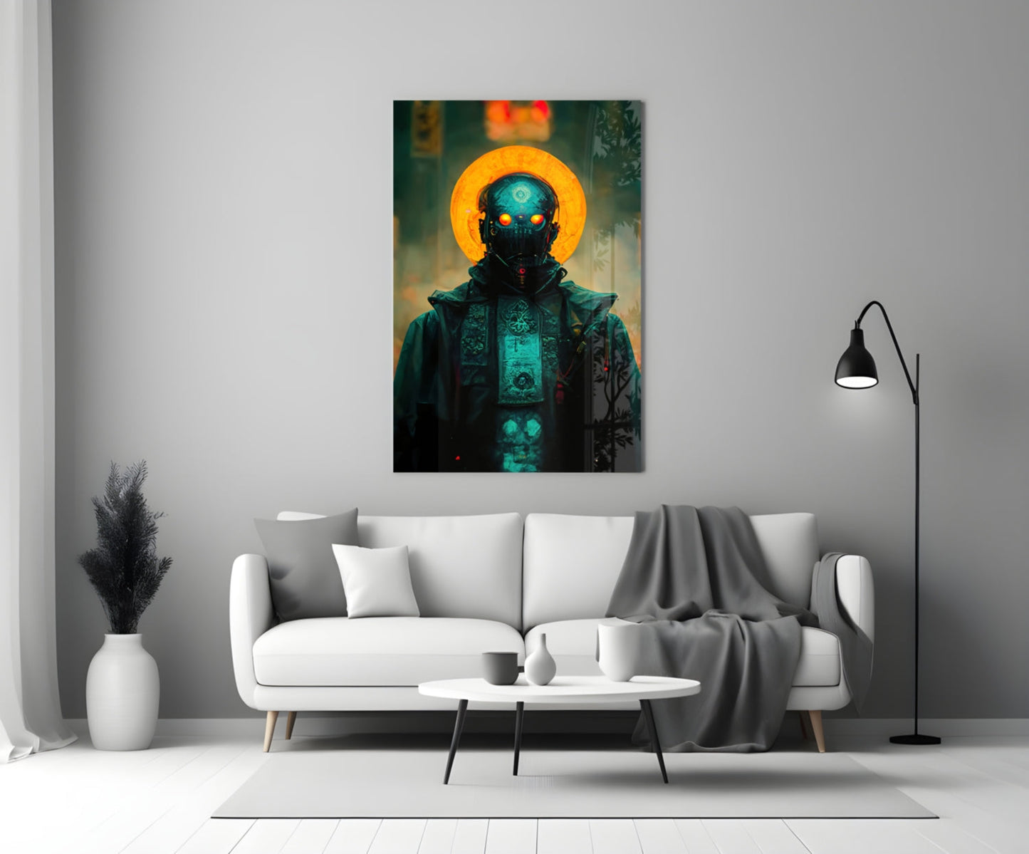 The Prince Glass Wall Art  || Designer Collection