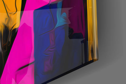Intimacy Glass Wall Art  || Designer Collection
