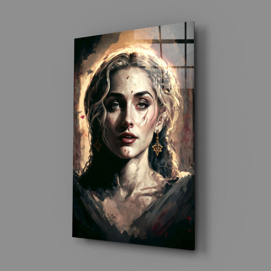 Madonna Glass Wall Art  || Designer Collection