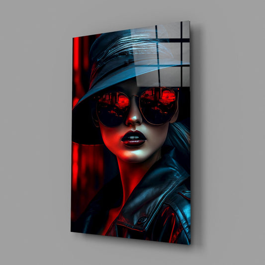 Style and Woman Glass Wall Art || Designer Collection