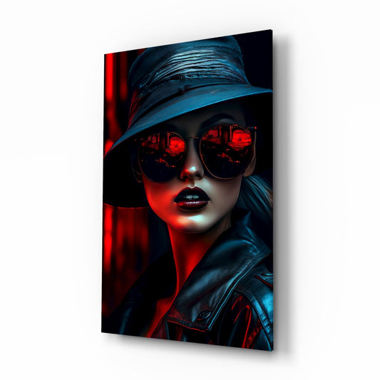 Style and Woman Glass Wall Art || Designer Collection